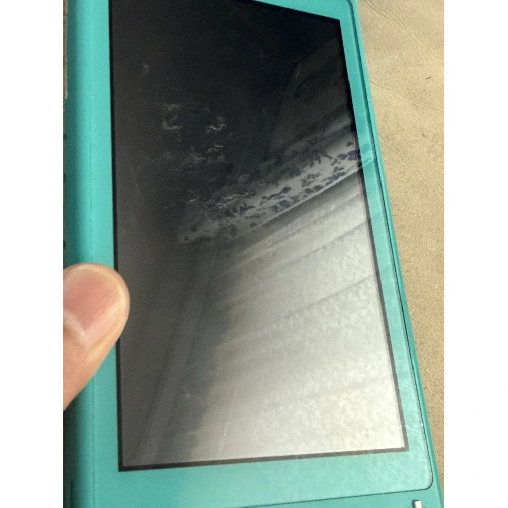 Nintendo Switch Lite- Turquoise With Charger‎ , Works Good